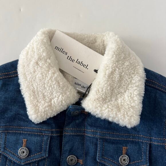 NEW miles the label denim jacket - Picture 3 of 6